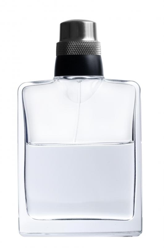 A person can customize her or his sachet by spraying it with cologne.