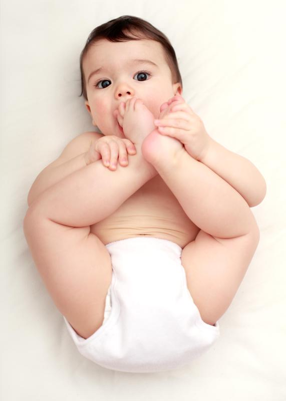 Diapers may be disposable or cloth.