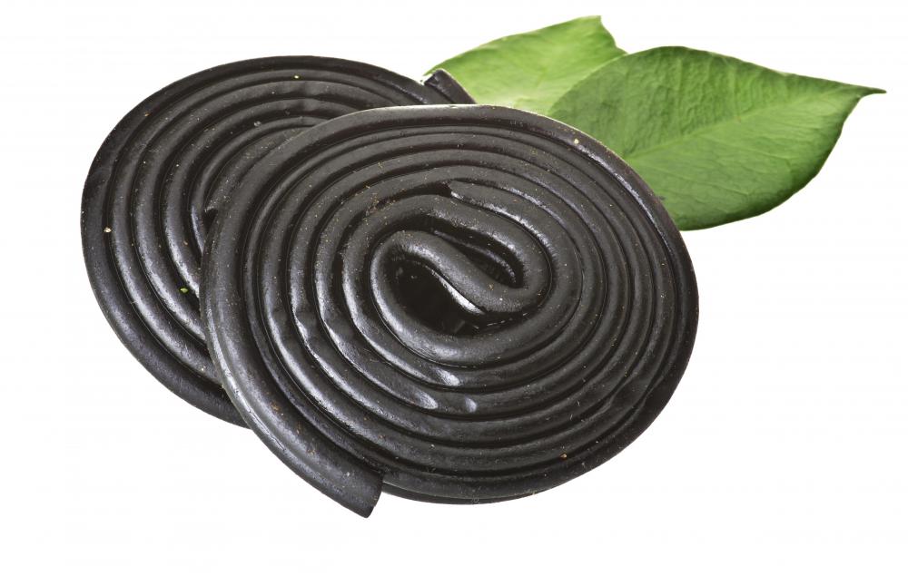 Black licorice candy is made from the licorice plant.