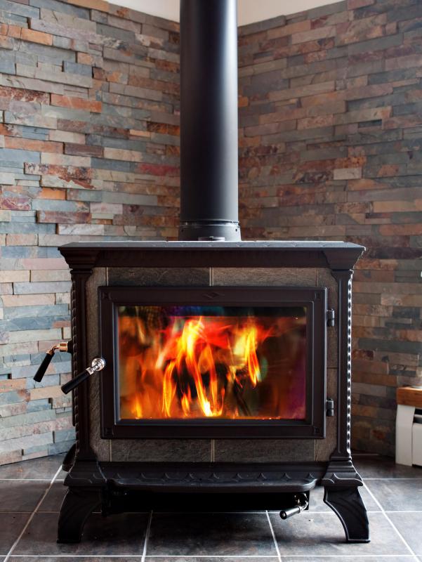 Wood stoves are both efficient and visually appealing.