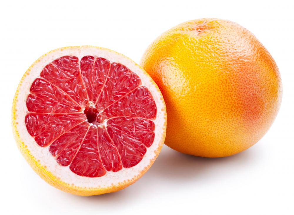 Cara cara oranges, a type of navel orange.