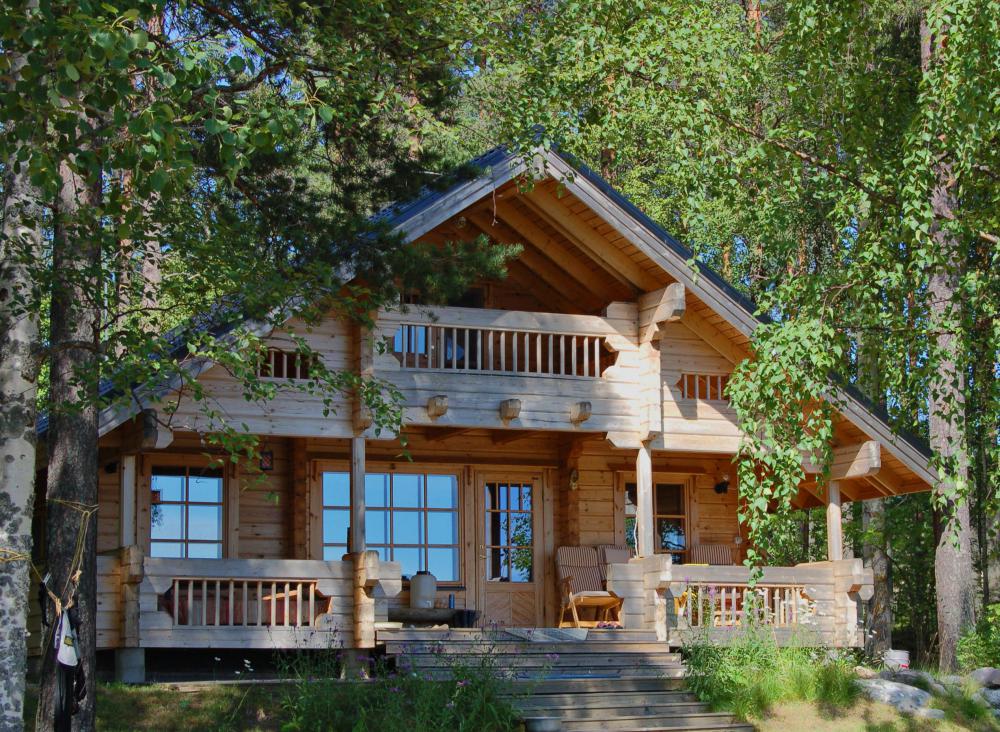 A chalet bungalow has a second story loft that can be converted into living space.