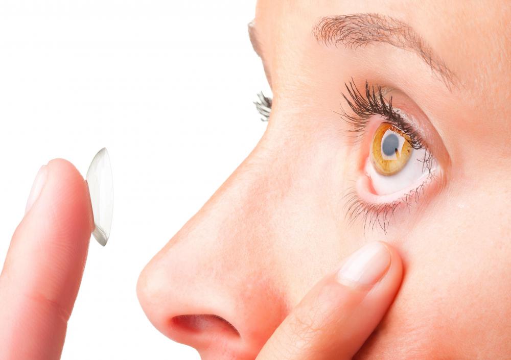 Many people use enzymatic cleaners for their contact lenses.