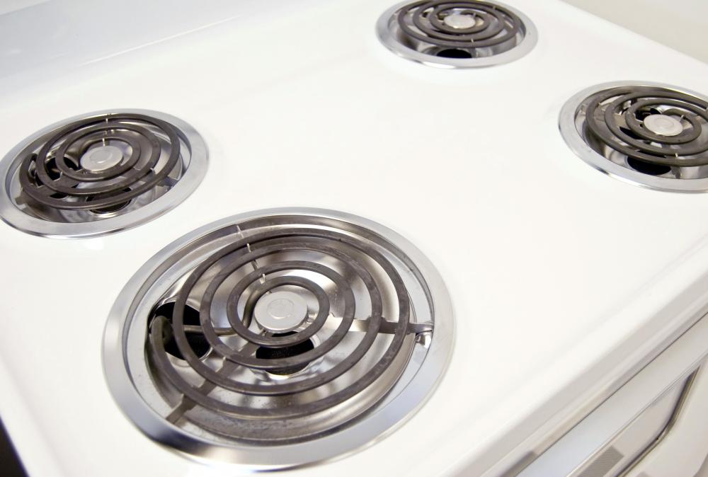 Electric stoves use radiant energy.
