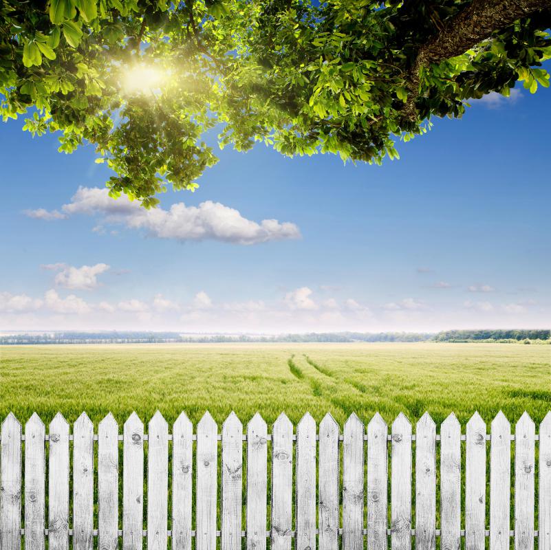 Rural homes often have septic tanks instead of city sewer systems.
