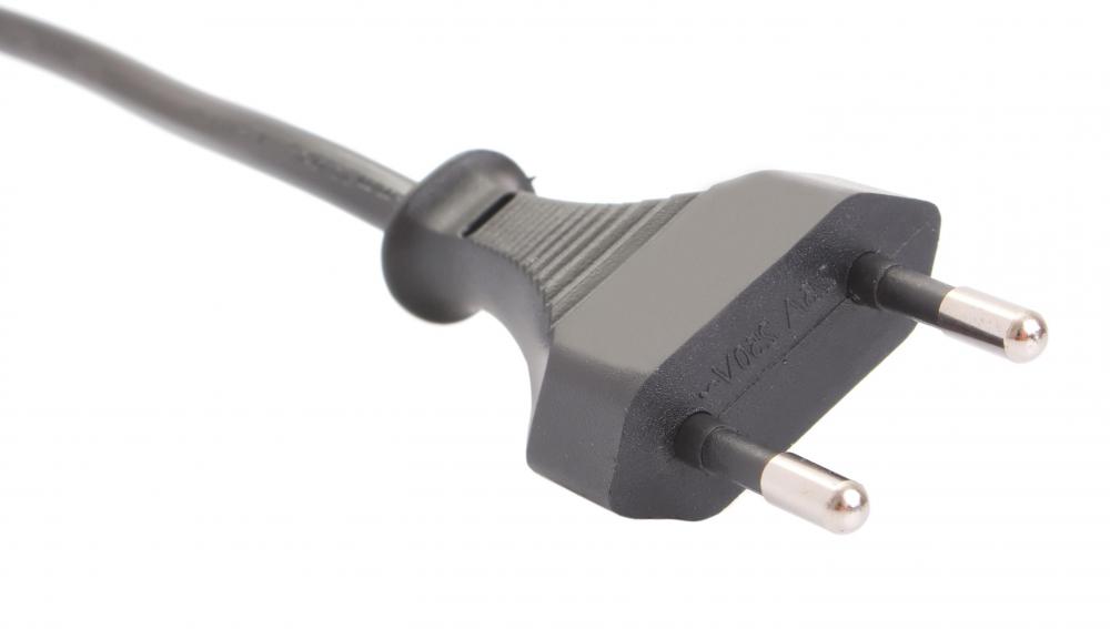 220 volt europlug for outlets in European countries.