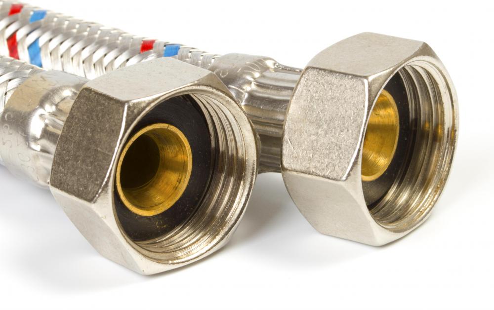 The insides of pipes can be brushed with pipe cleaners.