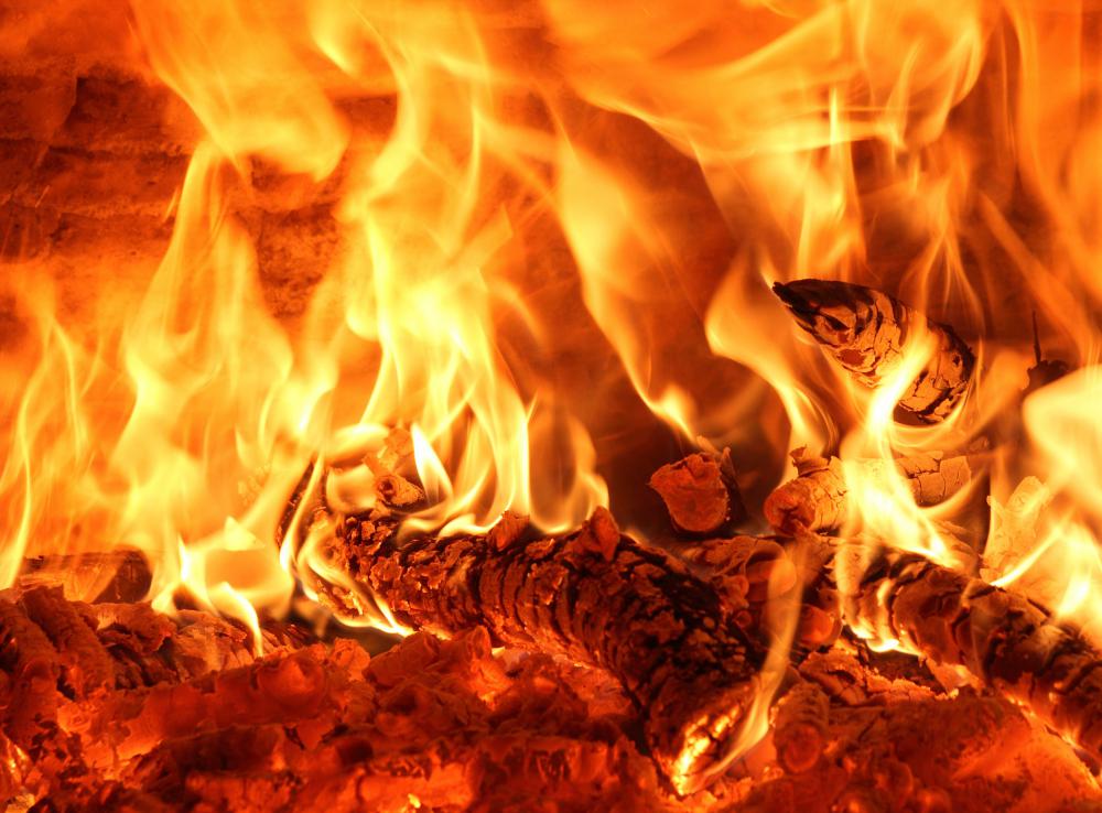 Parlor stoves take firewood for fuel.