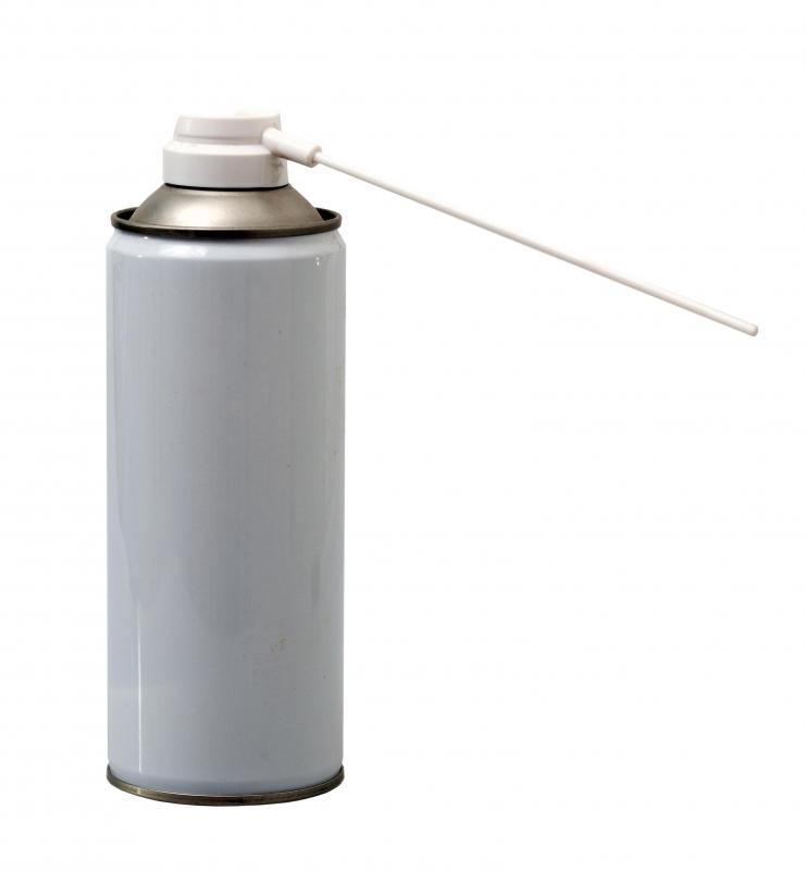 Lubricants can be very useful in the removal of rusted screws and often come in aerosol cans.