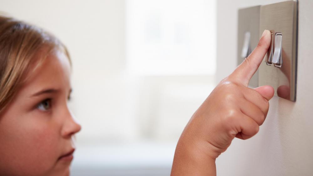 A home audit can reveal that unnecessary lights are being left on.