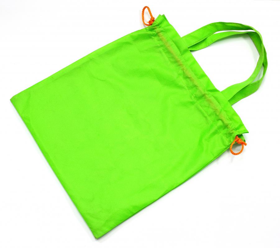 Bags with a drawstring closure are often used to carry fitness gear or groceries.