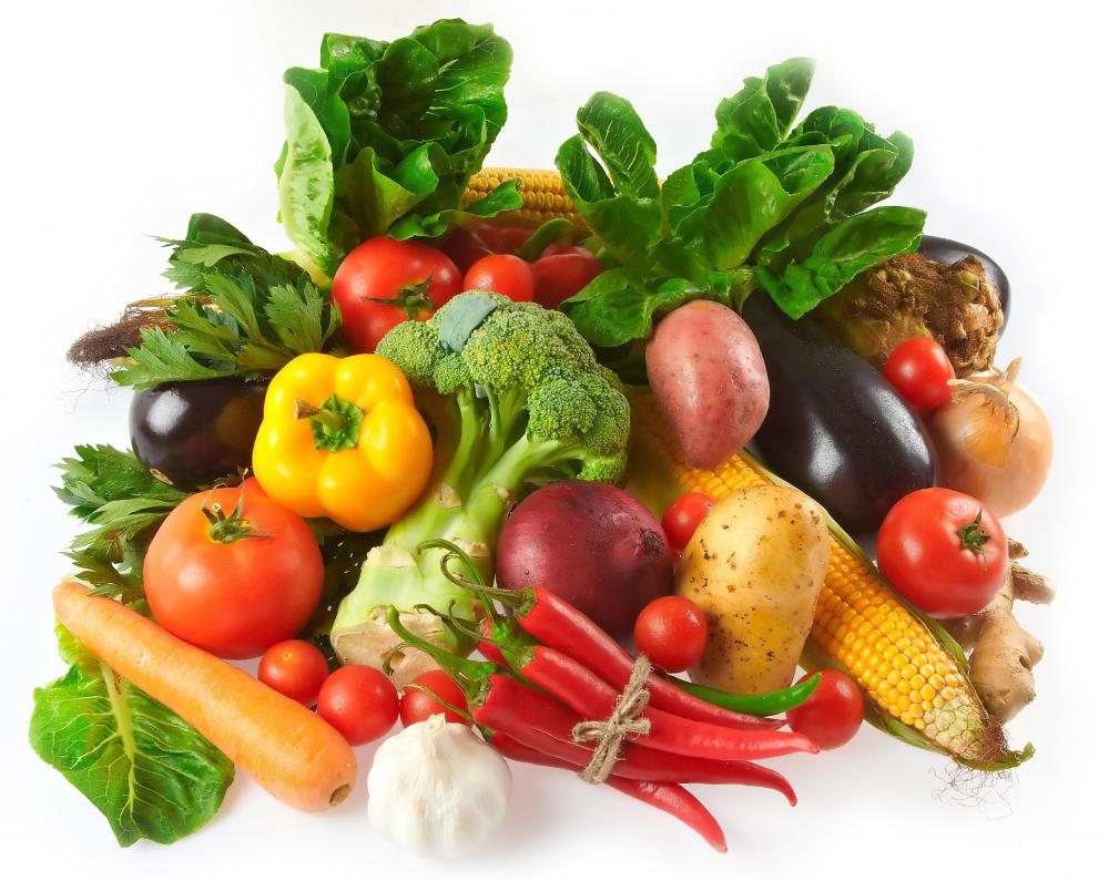 Greenhouse vegetables.