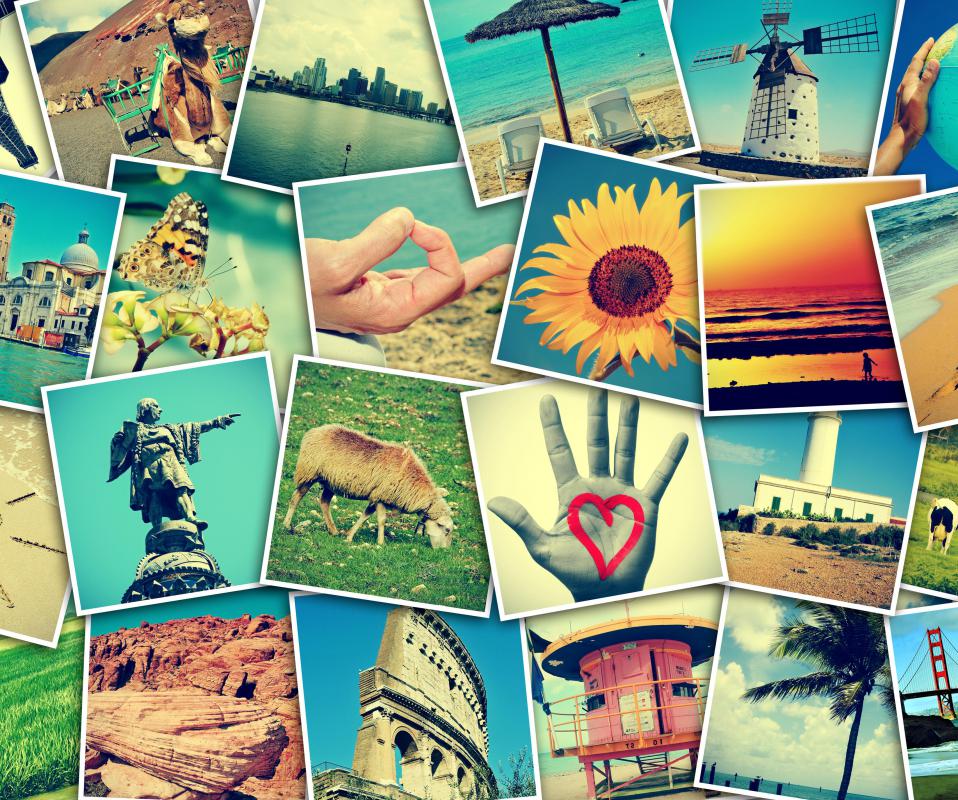 PVA glue, which is acid-free, is often used to make collages.