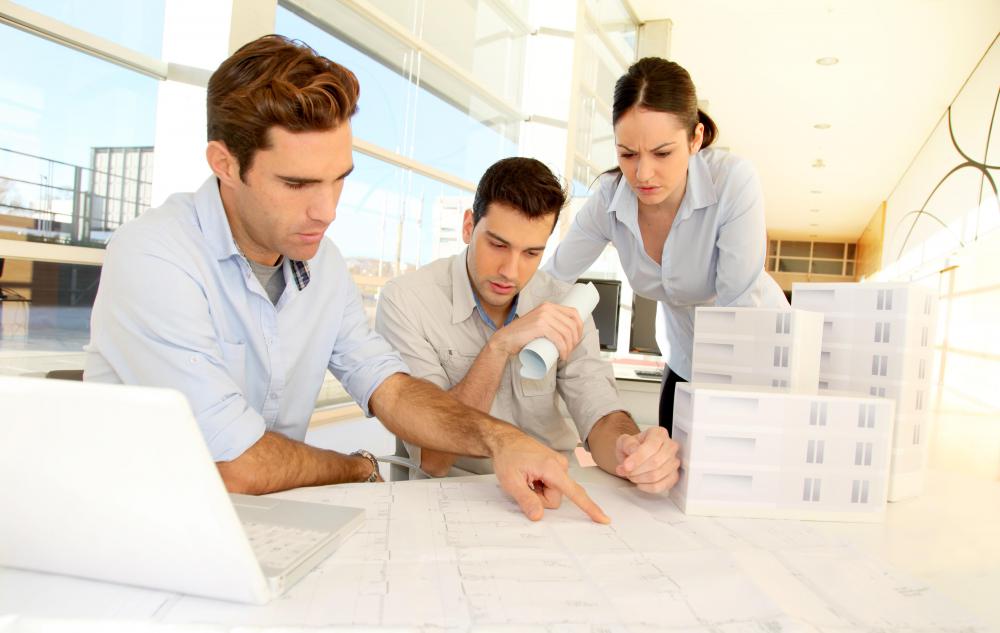 Architects may use a property survey to decide the scope of their work.