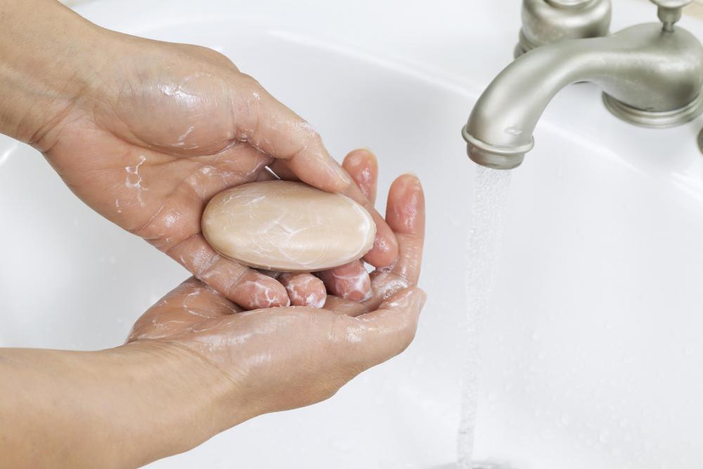 Skin should be washed promptly with soap and water it it comes into contact with liquid sandpaper.