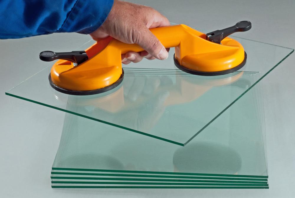 Tempered glass is tougher than ordinary glass, but still requires care when handling.