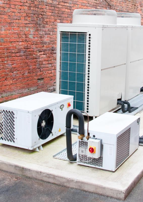 Air conditioners make use of condensate pumps.