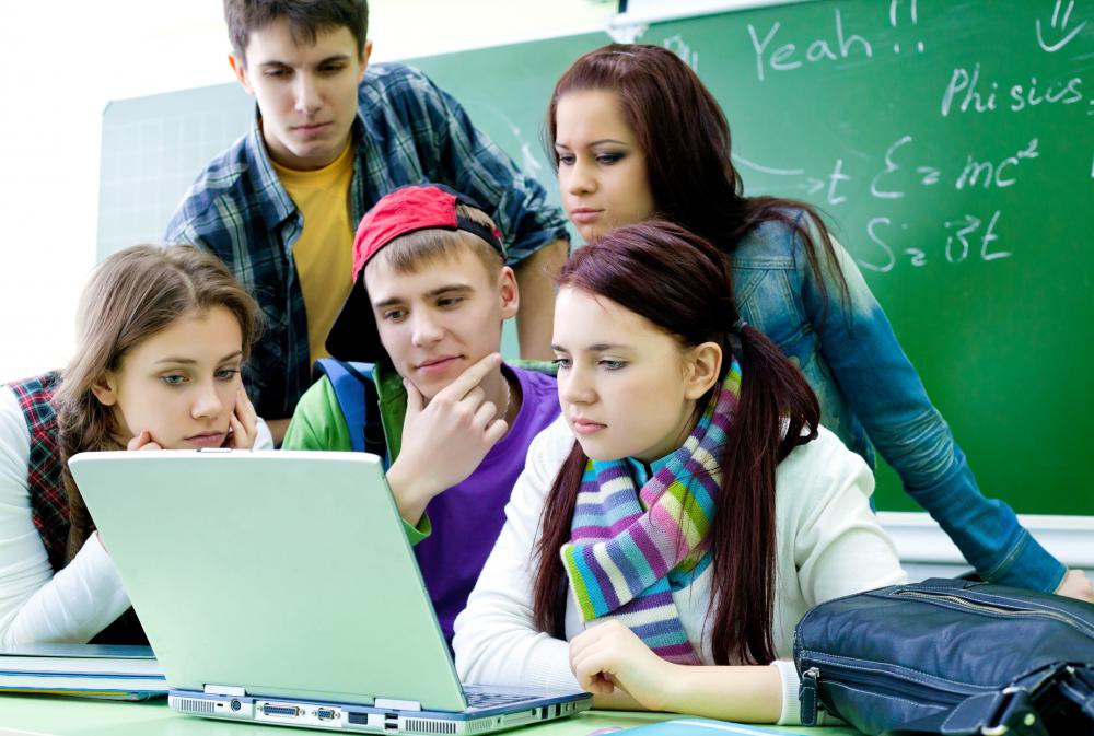 Online bulletin boards are becoming a common way for teachers to communicate with students.