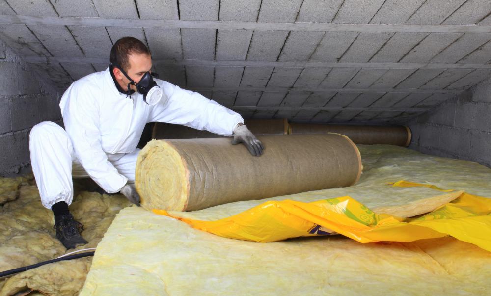 Insulation is used on floors, walls, and ceilings.