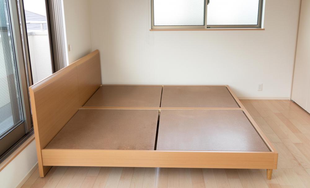 Basic carpentry skills are needed to make a DIY bed frame.