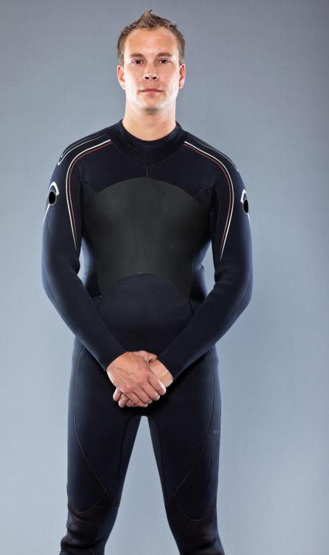 Sharkskin fabric is commonly used as a liner in wetsuits.