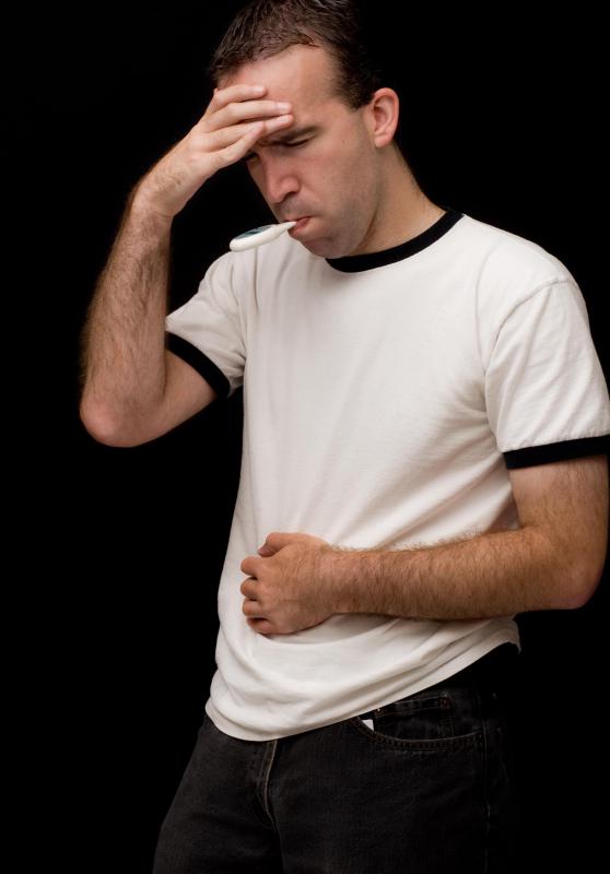 Fever may occur as a result of an allergic reaction to ant bites.