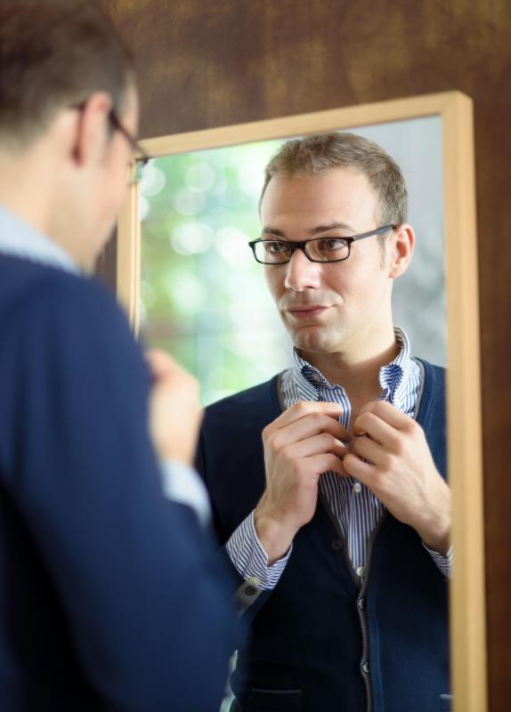 Many bedroom vanities include a mirror.
