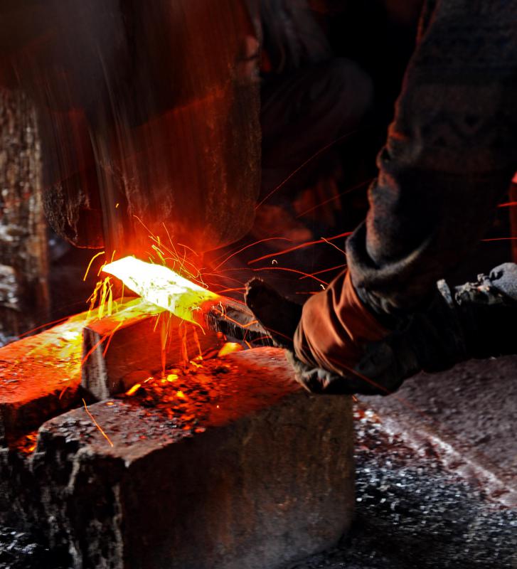 The 21st century has brought an influx of work back to Britain's blacksmiths.