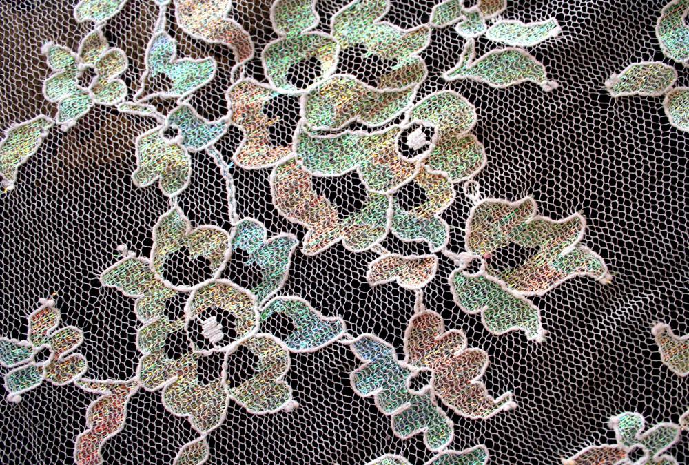 There are hundreds of different types of lace.