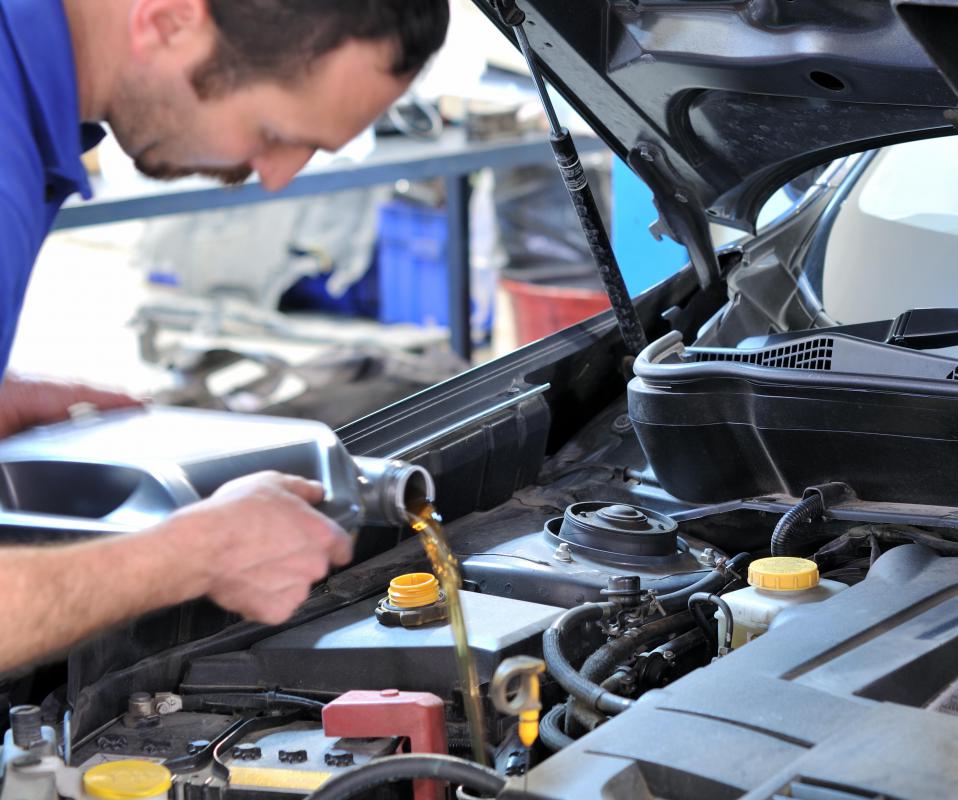 Oil changes are part of a car's preventative maintenance.