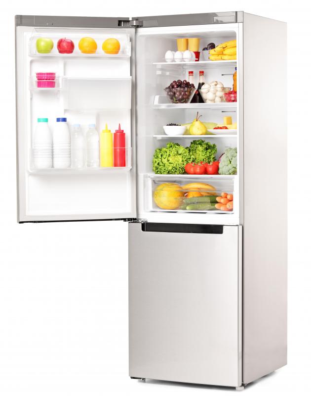 Counter depth refrigerators are narrower than traditional models that are designed to blend in with kitchen cabinets.