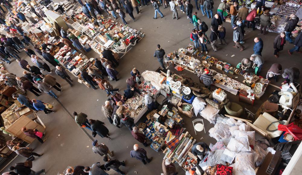 Electric blankets sold at flea markets may be too old to use safely.