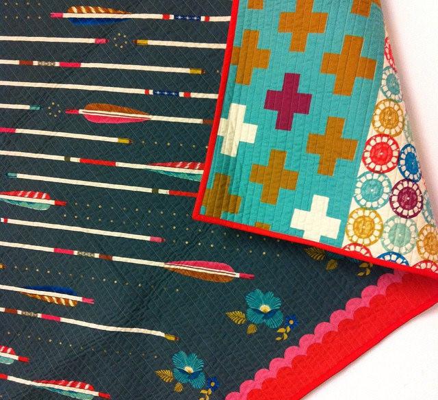 A sewing gauge useful in quilting and the fiber arts, and some other trades, such as woodworking, have adopted the tool as well.
