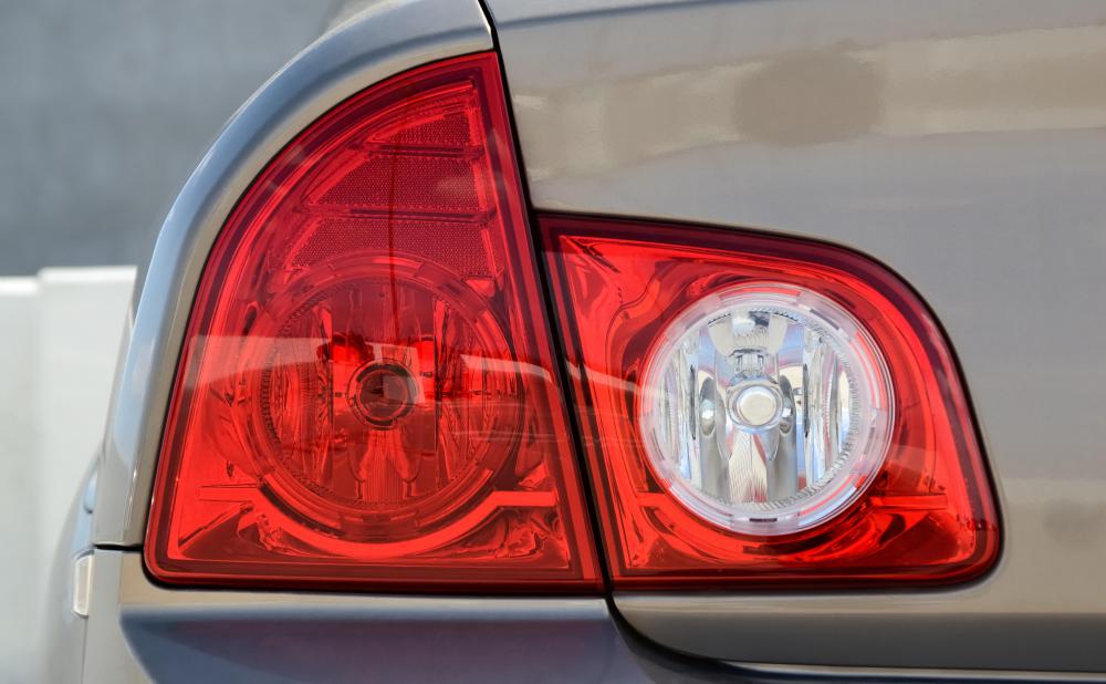 Tail lights are produced using acrylic resin.