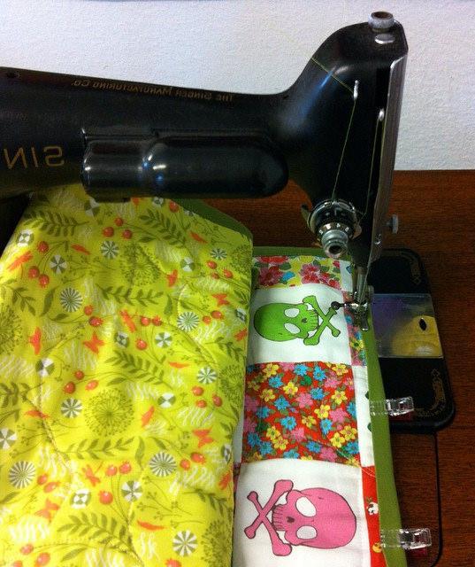 Quilts can be used for bedding or to decorate walls.
