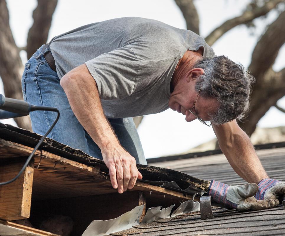Roof condensation can cause shingles to buckle.