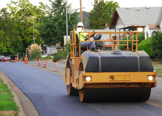 Crushed brick might be used to pave roads.