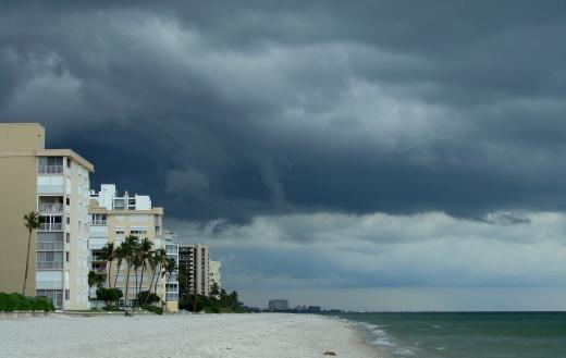 A beach house should be able to withstand the unpredictable stormy weather common to beach areas.