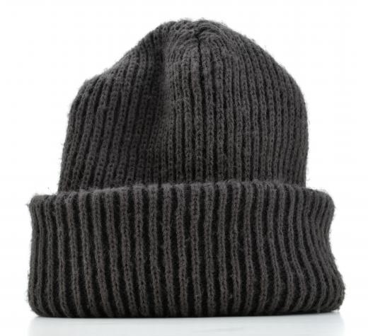 Aran yarn can be used to knit or crochet hats for children or adults.