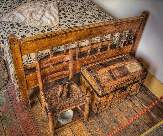 Water closets eliminated the need for chamber pots.