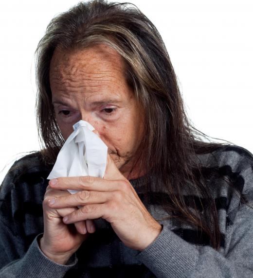 Signs of an allergic reaction may include runny nose.