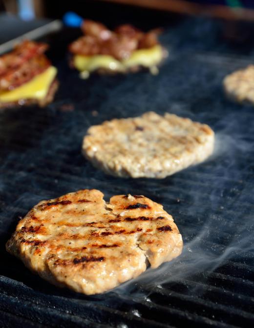 Electric thermometers can make sure meat is thoroughly cooked before being served.