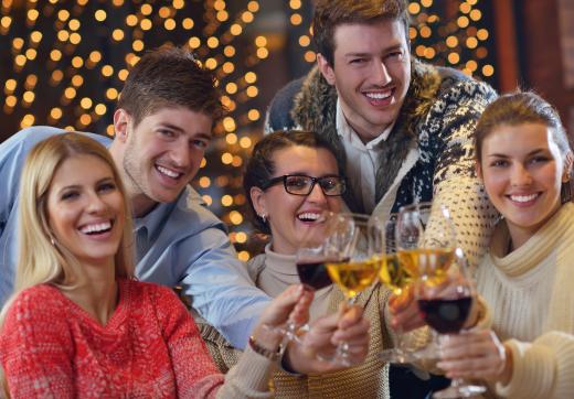 Some people host holiday gatherings at their villa.