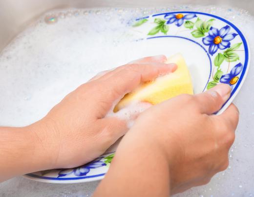 Dish washing is one service offered by some cleaning companies.