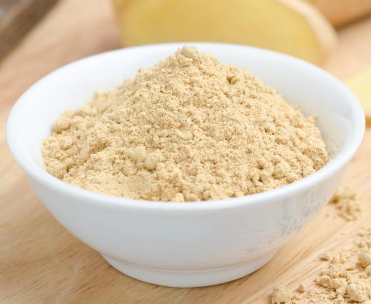 Powdered ginger can be used as a snail barrier.