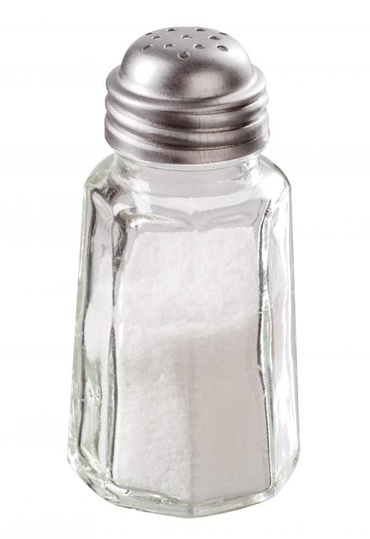 Salt, which can be used to clean sterling silver.
