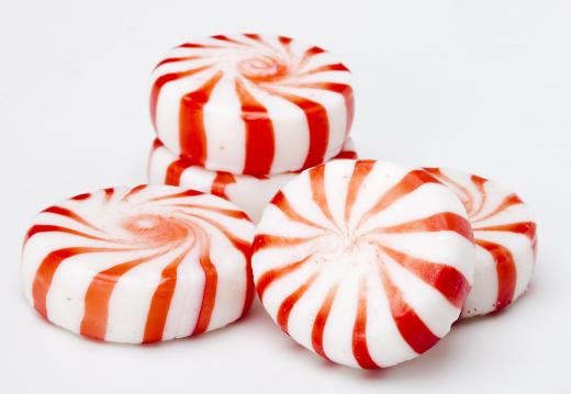 Peppermint is grown to be used as a flavoring for food items, such as candy.