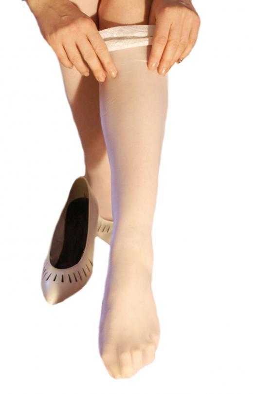 Nylon can be formed into the gossamer-like threads used in stockings.