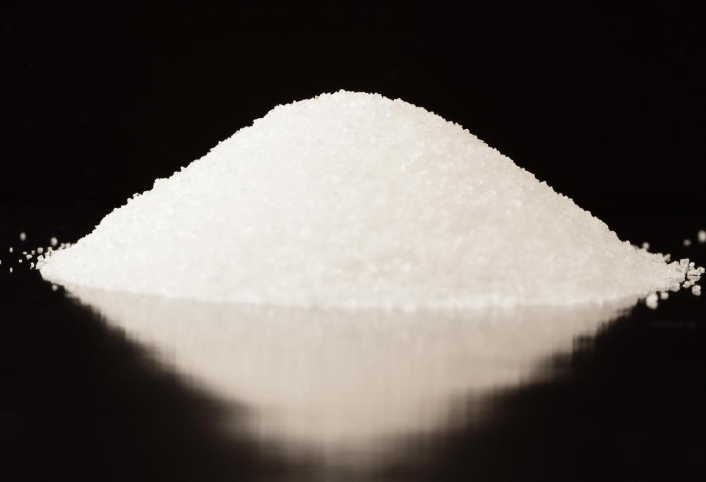 Sodium tripolyphosphate, which is often included in laundry detergent.