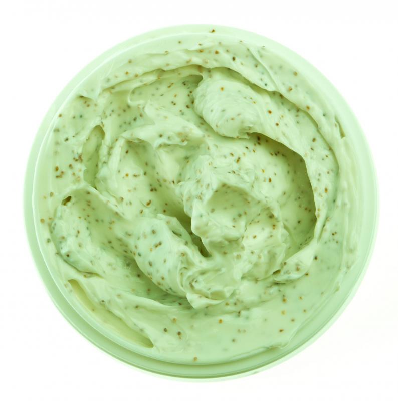 An exfoliating scrub.